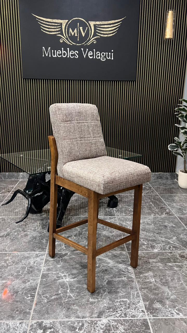BANCO MONTERREY, COLOR NOGAL, TAPIZ CANTELA OREO
